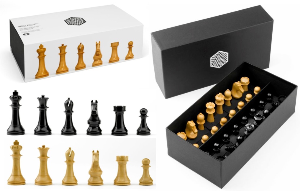 Official FIDE World Championship Chess Set ChessBaron Chess Sets 01278 426100